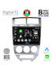 Digital IQ Auto-Audiosystem Dodge Kaliber 2006-2012 (Bluetooth/USB/AUX/WiFi/GPS/Apple-Carplay/Android-Auto) mit Touchscreen 10"