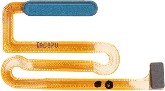 Cablu flexibil cu Amprentă digitală în culoarea Albastru pentru Samsung A12, A12 Nacho