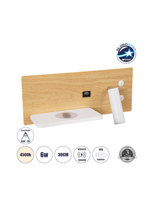 GloboStar Paladin Modern Leuchte Wand mit Integ...