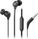 Motorola Sound Earbuds 3S In-ear Handsfree Ακουστικά με Βύσμα 3.5mm Μαύρο