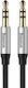 Baseus Καλώδιο Ήχου 3.5mm male - 3.5mm male Μαύρο 1.5m A10329800117-Z1