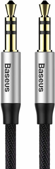 Baseus Καλώδιο Ήχου 3.5mm male - 3.5mm male Μαύρο 1.5m A10329800117-Z1