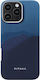 Pitaka Fusion Back Cover Aramid Fiber 1.05mm Albastru (iPhone 16 Pro)
