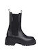 Leather Women's Chelsea Boots Black