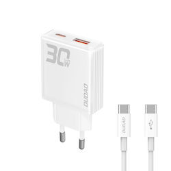 Dudao 30W with USB-C - USB-C Cable