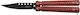 Martinez Albainox Butterfly Knife Red