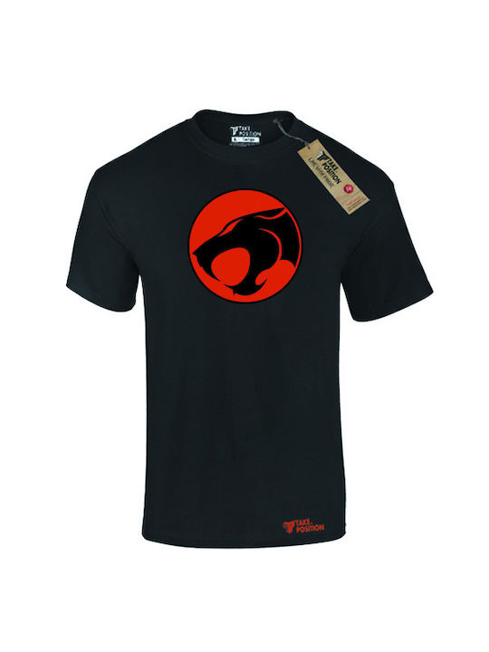 Men's Cotton T-shirt Takeposition Cartoon Thund...