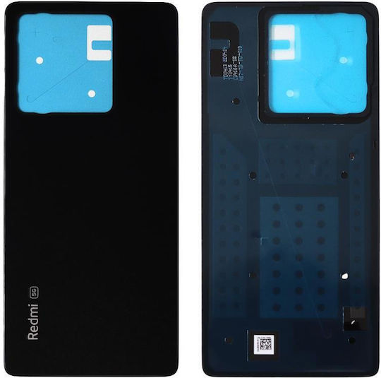 Batterieabdeckung Redmi Note Schwarz für Xiaomi Redmi Note 13 5G