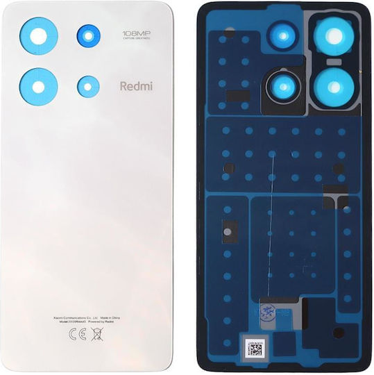 Battery Cover White for Redmi Note 13 4G