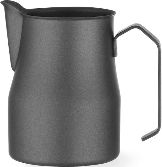 Milk Frothing Pitcher Latte Cappuccino 0.7 L Black Hendi 451045
