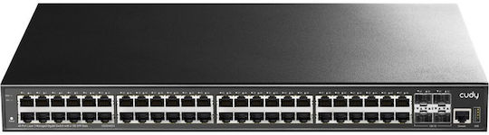 Cudy GS5048S4 Managed L2 / L3 Switch με 48 Θύρες Gigabit (1Gbps) Ethernet και 4 SFP Θύρες