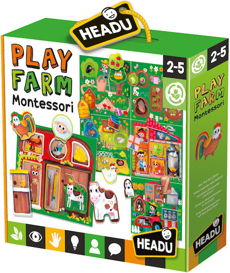 Headu Joc Montessori Joacă Ferma Montessori