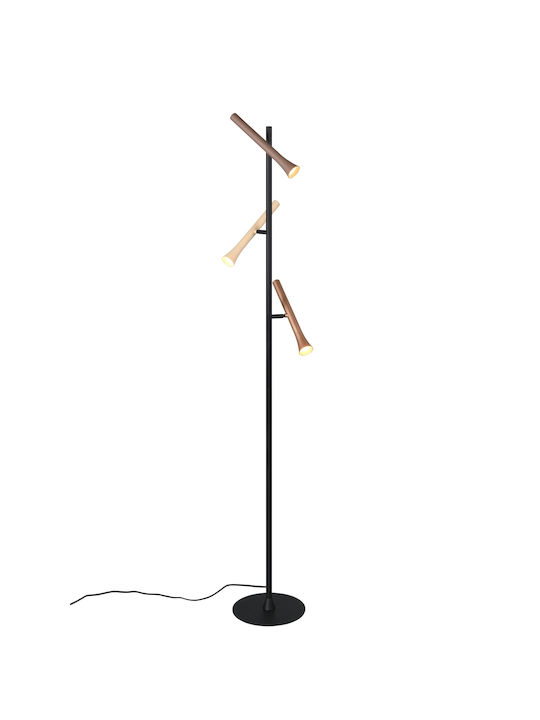 Trio Lighting Floor Lamp Black