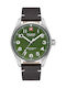 Swiss Alpine Military by Grovana Men's Watch 42mm Battery with Black Leather Strap