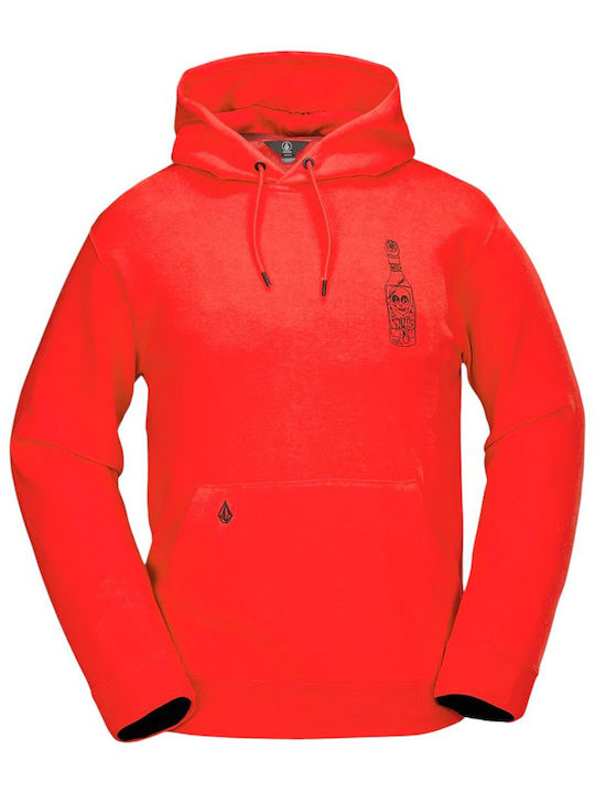 Volcom Φούτερ με Κουκούλα Cms Orange