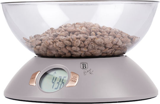 Berlinger Haus Digital Kitchen Scale with Bucket Up to 5kg Brown