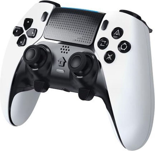 Zeroground GP-2000BT Nagao V3 Ασύρματο Gamepad για Android / PC / PS3 / PS4 / iOS Λευκό