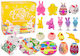 Великденски антистрес играчки Squishy комплект 18 части