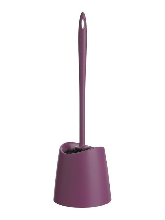 Toilet Brush Wc-Standard In Eggplant Colour