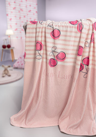 Guy Laroche Одеяло Кадифе Розов 220x160бр