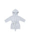 Little Dutch Hooded Baby Bathrobe Blue