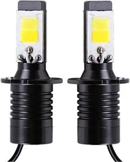 Lamps Car H11 LED Yellow 12V 30W 1pcs