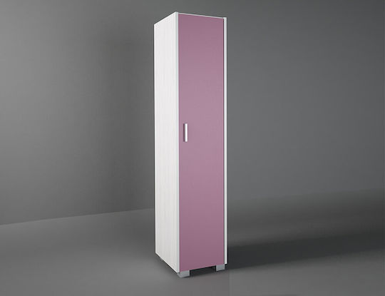 Eine Tür Schrank Rosa 48x50x180cm