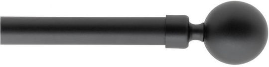 Atmosphera Bară Pliabilă Metalică Pentru Perdele Single 120-210 cm Neagră 86152120955 Atmosphera Bară Pliabilă Metalică Pentru Perdele Single 120-210 cm Neagră 86152120955