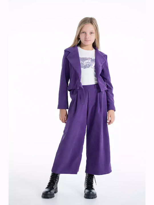 Genius Kids' Trousers Purple