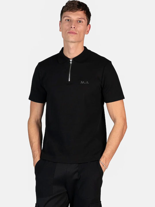 Polo Kurzarmbluse Jet Black