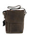 Leather Men's Bag Shoulder / Crossbody Brown