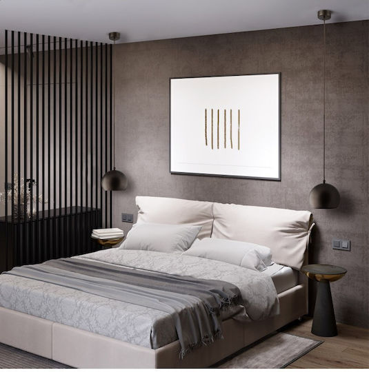 TK Lighting Κρεμαστό Φωτιστικό Μαύρο με Ντουί E27 17x17εκ.