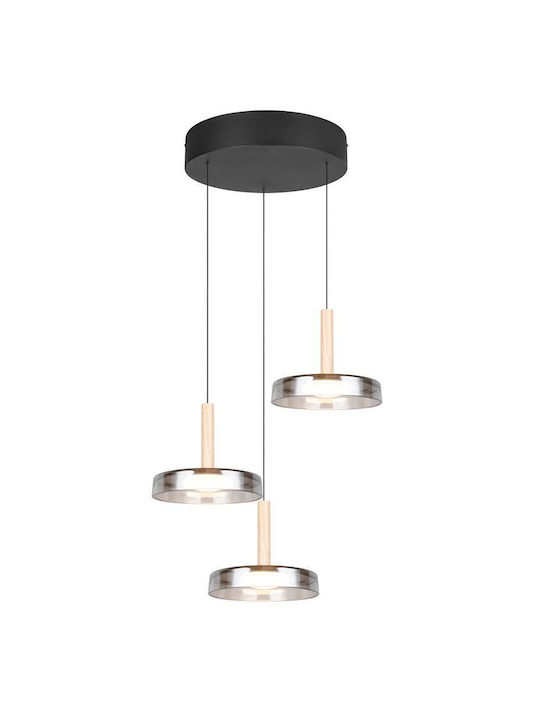 Trio Lighting Pendant Light Black 35x50cm