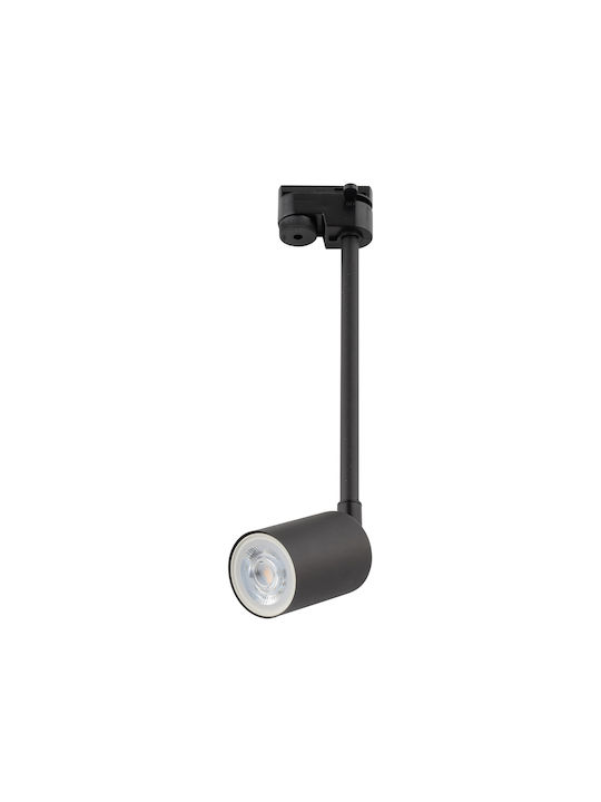 TK Lighting Μονό Σποτ με Ντουί GU10 σε Μαύρο Χρώμα