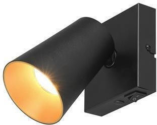 Trio Lighting Μονό Σποτ σε Μαύρο Χρώμα