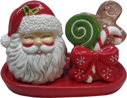 Marva Set Salt & Pepper Shakers with Santa Claus 2 Pieces Marva Set Salt & Pepper Shakers with Santa Claus 2 Pieces
