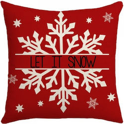 ecarla Let It Snow Μαξιλαροθήκη