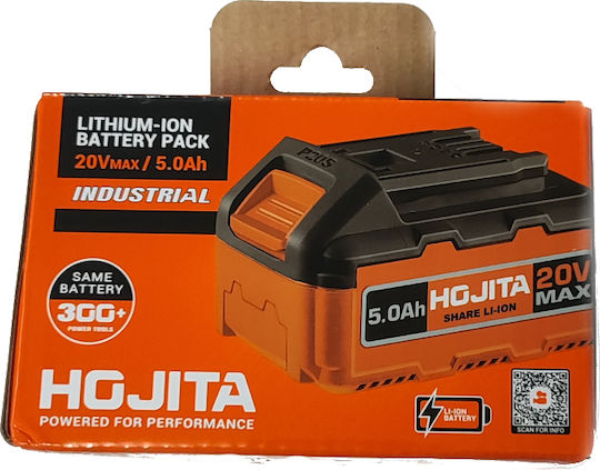 Hojita Tool Battery Lithium 20V with Capacity 5Ah Hojita