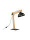 TK Lighting OSLO Office Lamp for Socket E27 in Black Color