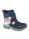 Kinderstiefeletten mit Klettverschluss Marineblau