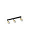 TK Lighting Τριπλό Σποτ με Ντουί GU10 σε Μαύρο Χρώμα