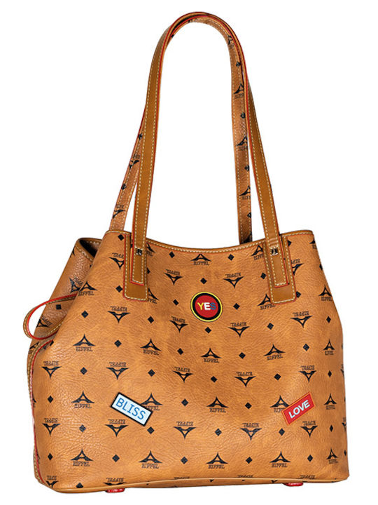 La tour Eiffel Women's Shopper Bag Camel