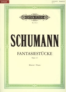 Robert Schumann Fantasiestücke Opus 12 Pian Urtext Edition Peters