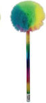 Pom Pom Multicolor Rainbow Pencil