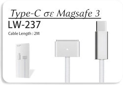 Magnetic USB 2.0 Cable USB-C male - Magsafe 3 2m (109298) Magnetic USB 2.0 Cable USB-C male - Magsafe 3 2m (109298)