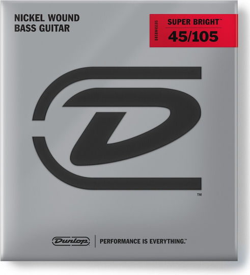 Dunlop Set de Corzi pentru Bas 45 - 105"