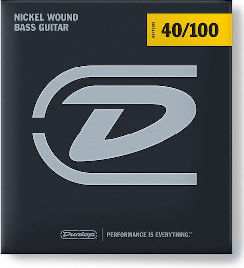 Dunlop Σετ Χορδών 40 - 100" για Μπάσο