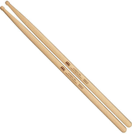 Meinl Hickory Drumsticks Drums Hybrid with Tip Shape Acorn