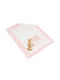 Cangaroo Κουβέρτα Αγκαλιάς & Λίκνου Little Friends Fleece Ροζ Pink 80x110εκ.