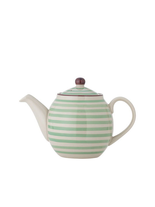 Bloomingville Teapot Ceramic Green 1200ml